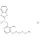 (S)-Rabeprazole Sodium Salt - chemical structure image