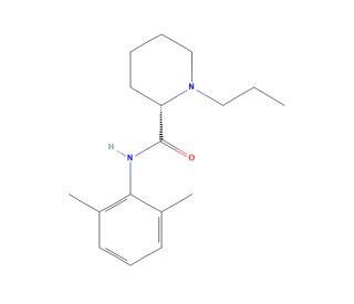 (S)-Ropivacaine - chemical structure image