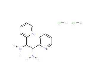 (S,S)-1,2-Di(2-pyridyl)-1,2-ethanediamine dihydrochloride - chemical structure image