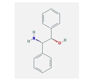 (S,S)-(&minus;)-2-Amino-1,2-diphenylethanol (CAS 23190-17-2) - chemical structure image