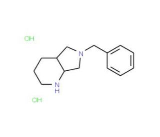 (S,S)-6-Benzyl-octahydro-pyrrolo[3,4-b]pyridine dihydrochloride (CAS 151213-39-7) - chemical structure image
