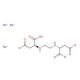 (S,S)-Ethylenediamine-N,N′-disuccinic acid trisodium salt solution (CAS 178949-82-1) - chemical structure image