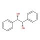 (S,S)-(−)-Hydrobenzoin (CAS 2325-10-2) - chemical structure image