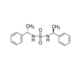 (S,S)-(&minus;)-N,N&prime;-Bis(&alpha;-methylbenzyl)sulfamide - chemical structure image