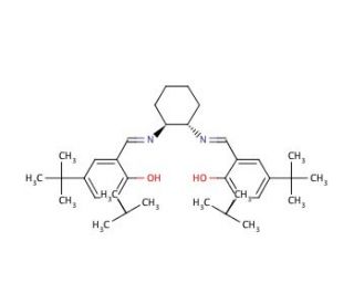 (S,S)-(&plus;)-N,N&prime;-Bis(3,5-di-tert-butylsalicylidene)-1,2-cyclohexanediamine (CAS 135616-36-3) - chemical structure image