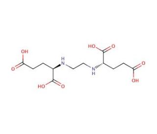(S,S)-N,N&prime;-Ethylenediglutamic Acid - chemical structure image