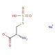 S-sulfo-L-cysteine sodium (CAS 7381-67-1) - chemical structure image