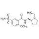 (S)-(−)-Sulpiride (CAS 23672-07-3) - chemical structure image