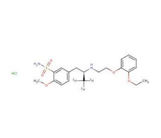 (S)-Tamsulosin-methyl-d3 Hydrochloride - chemical structure image