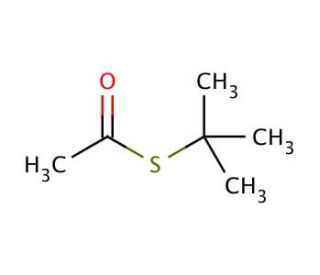 S-tert-Butyl thioacetate (CAS 999-90-6) - chemical structure image