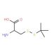 S-tert-Butylmercapto-L-cysteine (CAS 30044-51-0) - chemical structure image