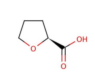 (S)-(&minus;)-Tetrahydro-2-furoic acid (CAS 87392-07-2) - chemical structure image