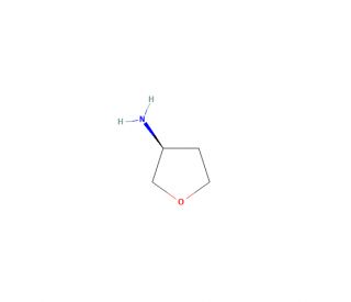 (S)-Tetrahydrofuran-3-amine (CAS 104530-79-2) - chemical structure image
