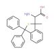 S-Trityl-D-penicillamine (CAS 150025-01-7) - chemical structure image