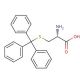 S-Trityl-L-cysteine (CAS 2799-07-7) - chemical structure image