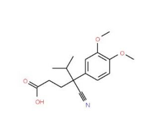 (S)-(&minus;)-Verapamilic Acid (CAS 36622-24-9) - chemical structure image