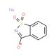 Saccharin Sodium Salt (CAS 128-44-9) - chemical structure image