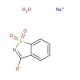 Saccharin sodium salt (CAS 82385-42-0) - chemical structure image