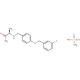Safinamide mesylate (CAS 202825-46-5) - chemical structure image