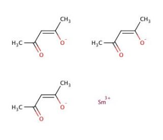 Samarium 2,4-Pentanedionate (CAS 14589-42-5) - chemical structure image