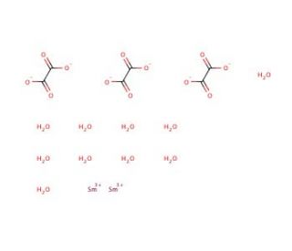 Samarium Oxalate Decahydrate (CAS 14175-03-2) - chemical structure image