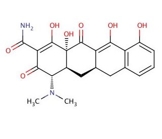 Sancycline - chemical structure image