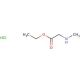 Sarcosine ethyl ester hydrochloride (CAS 52605-49-9) - chemical structure image