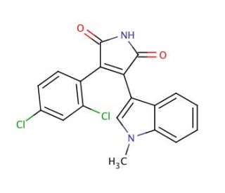 SB-216763 (CAS 280744-09-4) - chemical structure image