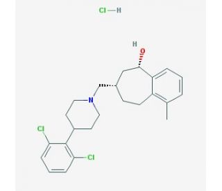 SB 612111 hydrochloride (CAS 371980-98-2 (free base)) - chemical structure image