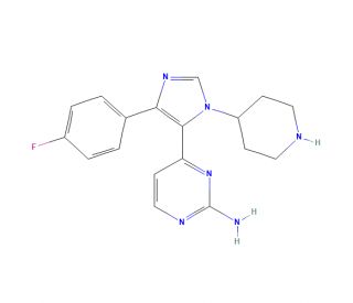 SB220025 (CAS 165806-53-1) - chemical structure image
