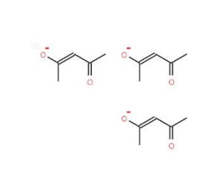 Scandium 2,4-Pentanedionate (CAS 14284-94-7) - chemical structure image