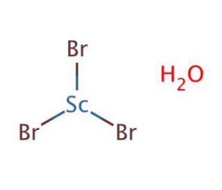 Scandium(III) bromide (CAS 13465-59-3) - chemical structure image