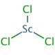Scandium(III) chloride, Anhydrous (CAS 10361-84-9) - chemical structure image