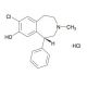 SCH 23390 (CAS 125941-87-9) - chemical structure image