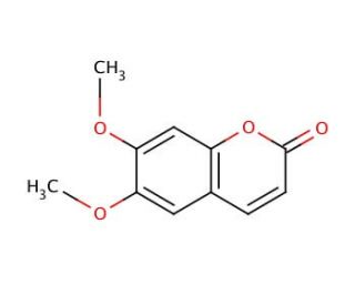 Scoparone (CAS 120-08-1) - chemical structure image
