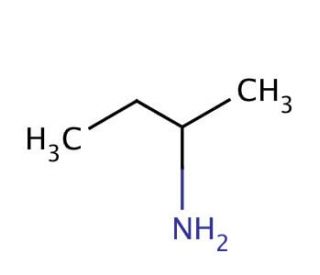 sec-Butylamine (CAS 13952-84-6) - chemical structure image