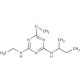 Secbumeton (CAS 26259-45-0) - chemical structure image