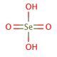 Selenic acid solution (CAS 7783-08-6) - chemical structure image