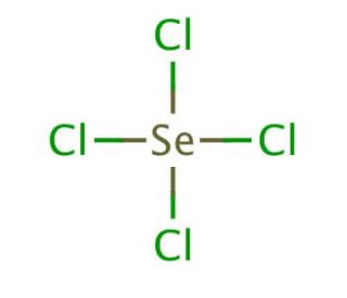 Selenium tetrachloride (CAS 10026-03-6) - chemical structure image