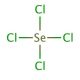 Selenium tetrachloride (CAS 10026-03-6) - chemical structure image
