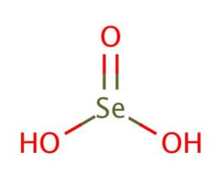 Selenous acid (CAS 7783-00-8) - chemical structure image