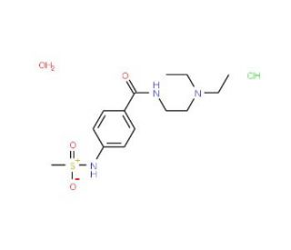 Sematilide monohydrochloride monohydrate (CAS 101526-62-9 (non-salt)) - chemical structure image