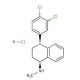 Sertraline hydrochloride (CAS 79559-97-0) - chemical structure image