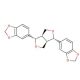 Sesamin (CAS 607-80-7) - chemical structure image