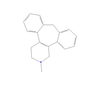 Setiptiline (CAS 57262-94-9) - chemical structure image
