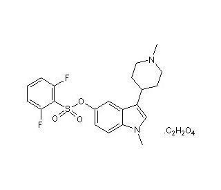 SGS 518 oxalate (CAS 445441-27-0) - chemical structure image