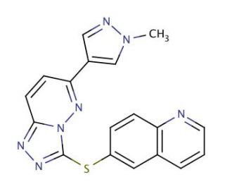 SGX-523 (CAS 1022150-57-7) - chemical structure image