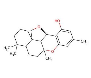 Siccanin - chemical structure image