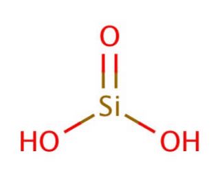 Silicic acid (CAS 1343-98-2) - chemical structure image