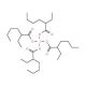 Silicon(IV) 2-ethylhexanoate, nominally 75% in ethanol (CAS 67939-81-5) - chemical structure image